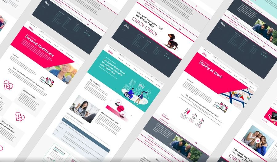 Vitality adviser pages